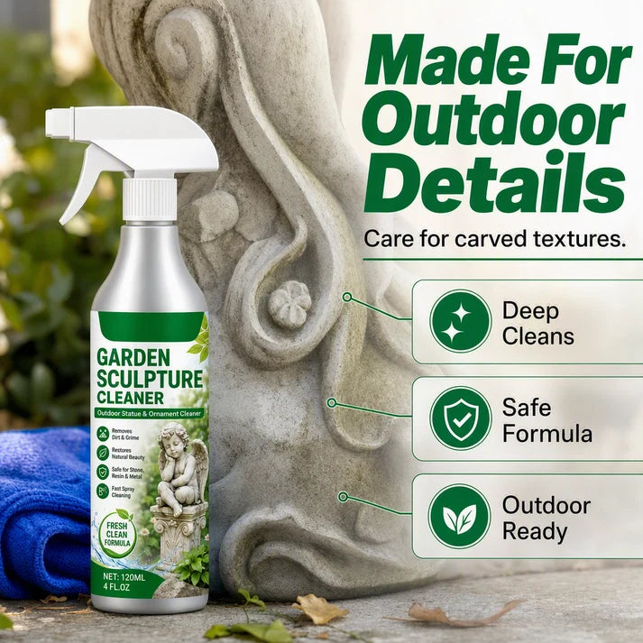 🥳2026 HOT SALE🧼Powerful Garden Sculpture Cleaner Spray