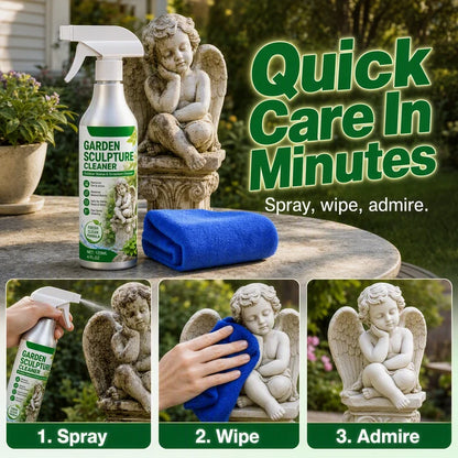 🥳2026 HOT SALE🧼Powerful Garden Sculpture Cleaner Spray