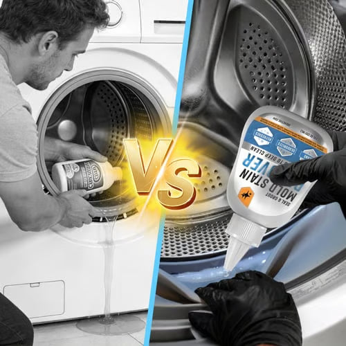 Targeted stain remover gel application